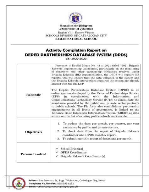 dpds deped|Department of Education.